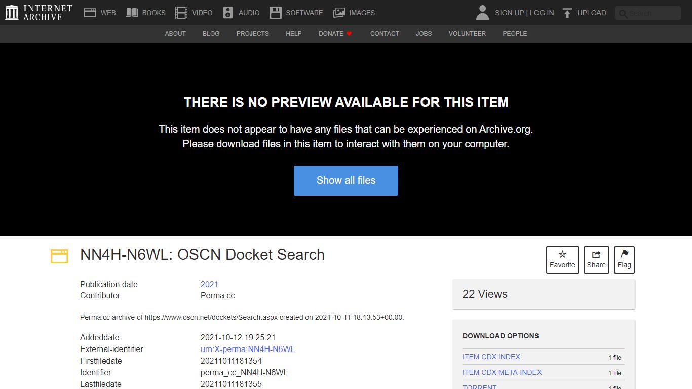NN4H-N6WL: OSCN Docket Search - Internet Archive